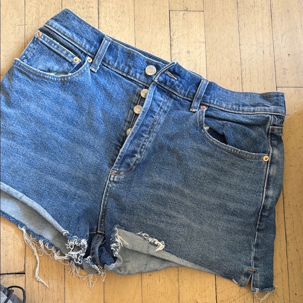 Denim Blue Women's Shorts